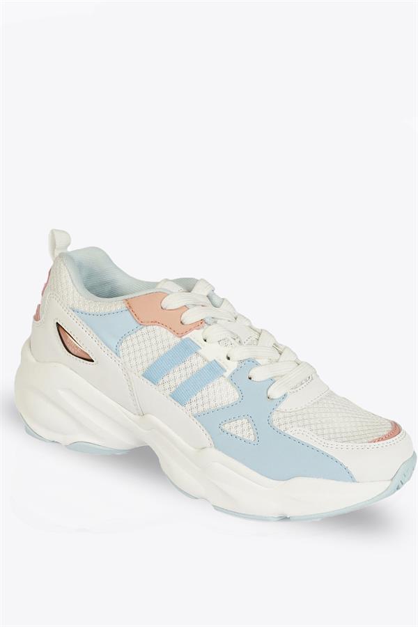 Rio White Blue Women's Sports Shoes