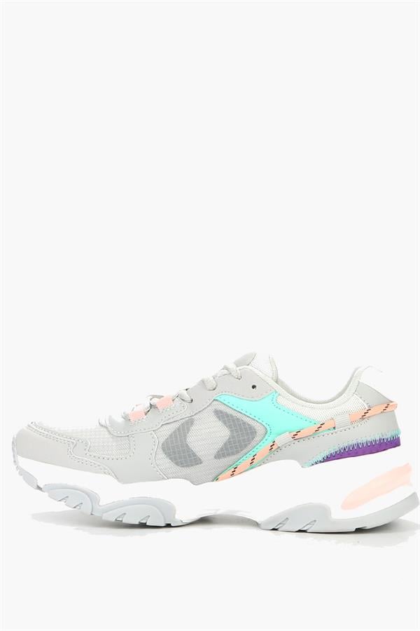 Iced Grey Laser Shoes For Women