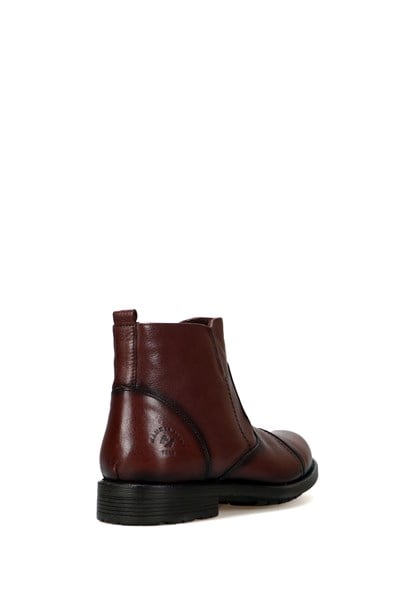 Genuine Leather Coffee Folce Outdoor Men's Shoes