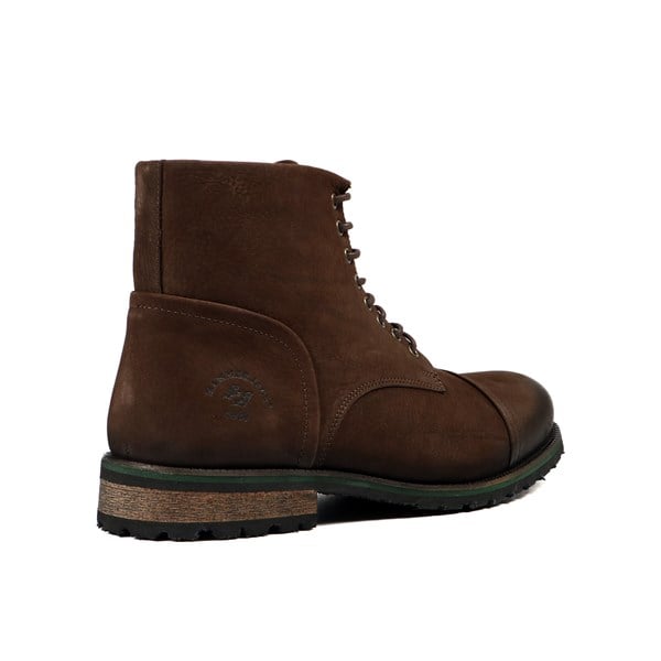 Genuine Leather Brown Men's Boots