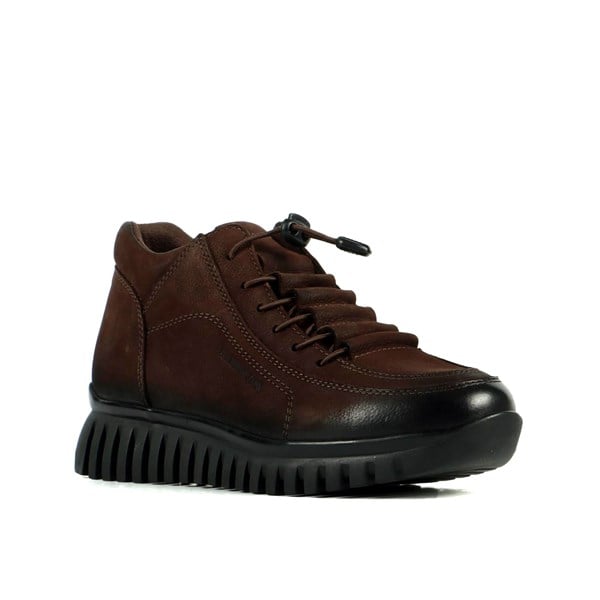 Genuine Leather Brown Woman's Boots