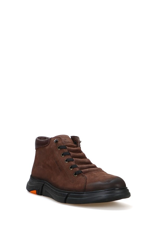 Bosnian Genuine Leather Coffee Outdoor Men's Boots