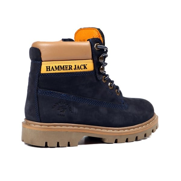 Genuine Leather Navy Female Boots