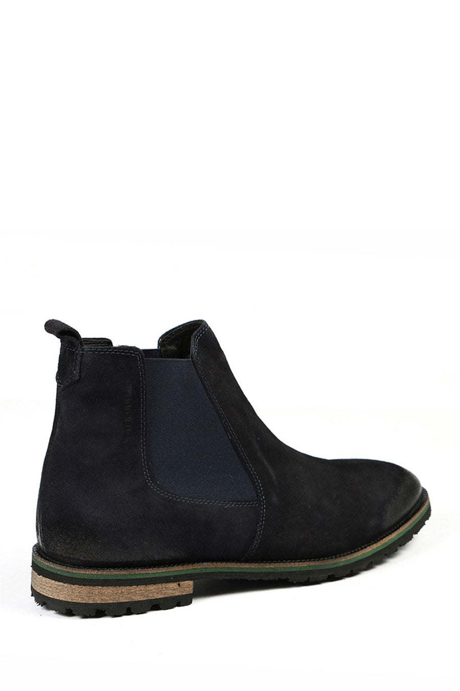 Genuine Leather Navy Suet Outdoor Men's Boots