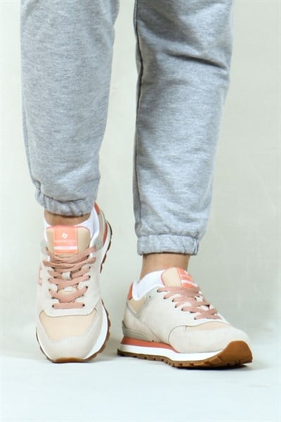 Chile Genuine Leather Lamb Coral Women's Athletic Shoes