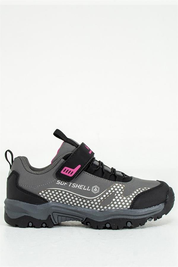 Lumpa Waterproof Grey Fushia Outdoor Children's Shoes