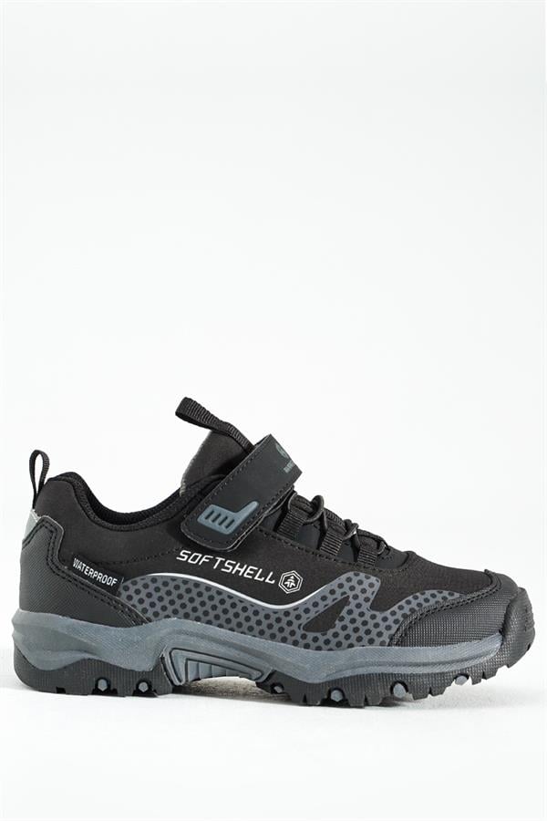 Black Waterproof Outdoor Children's Shoes