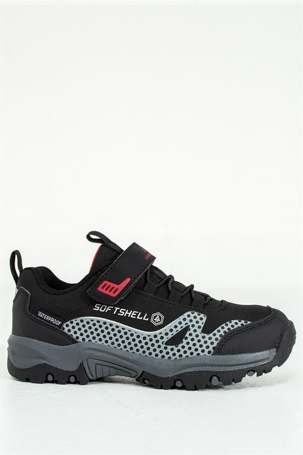 Black Waterproof Outdoor Children's Shoes