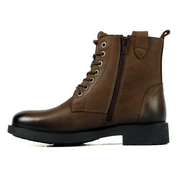 Genuine Leather Olive Female Boots