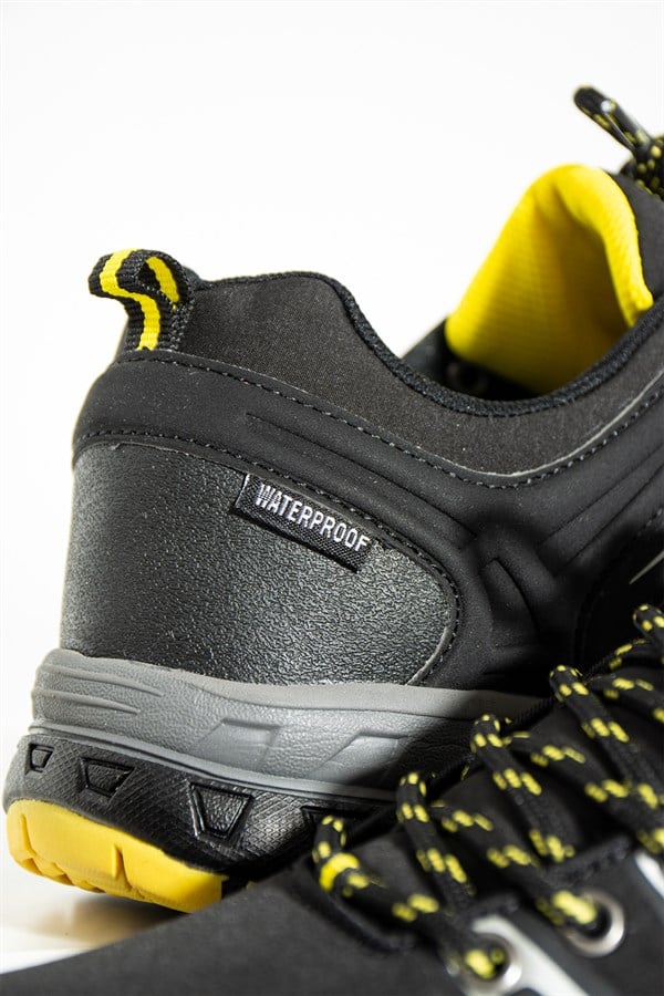 Black Men's Waterproof Outdoor Shoes