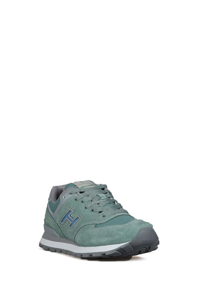 Chile Genuine Leather Oxide Grey Women's Sports Shoes