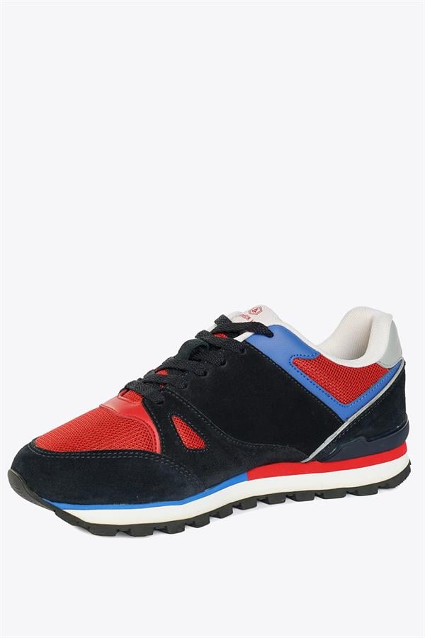 Paraguay Red & Navy Men's Sports Shoes