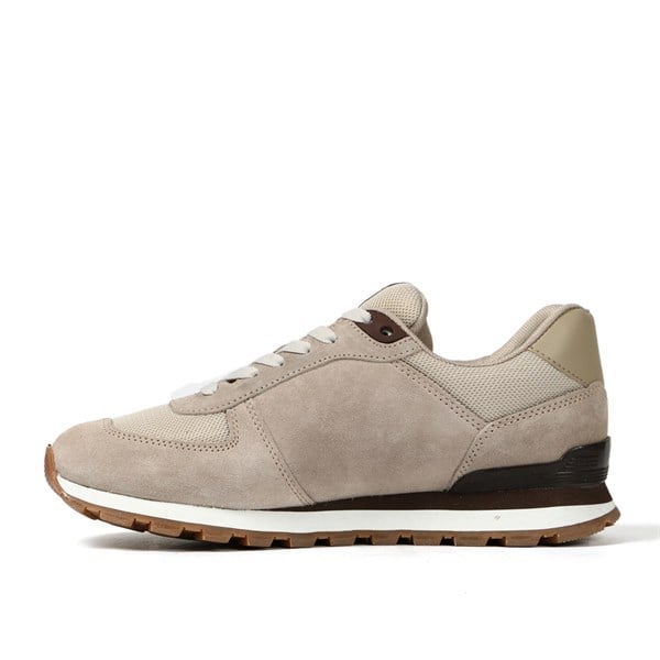 Peruvian Genuine Leather Beige Women's Sports Shoes
