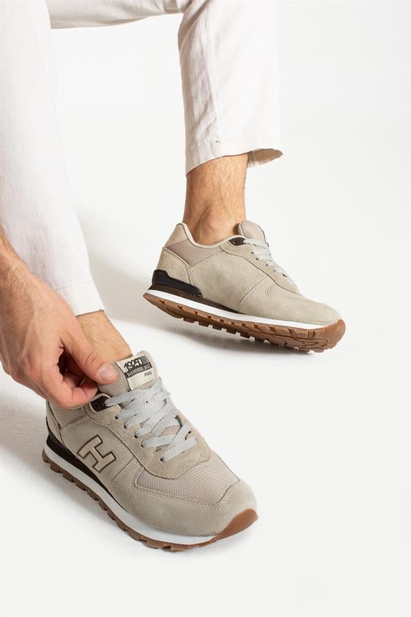 Peruvian Genuine Leather Paparus Taba Men's Athletic Shoes