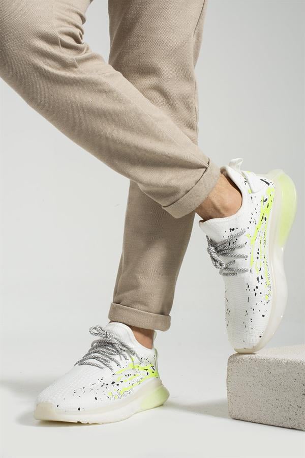 White Men's Athletic Shoes