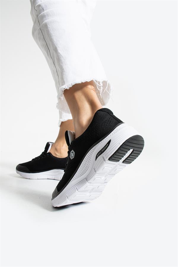 Black And White Women's Sneakers