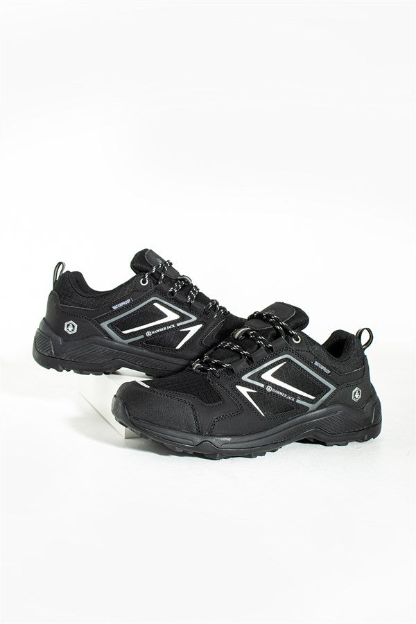 Stellar Outdoor Waterproof Black Men's Shoes