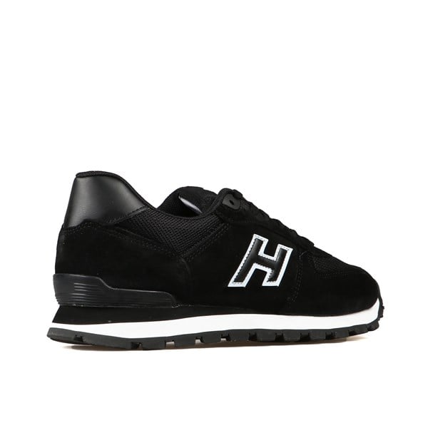Peruvian Genuine Leather Black Men's Athletic Shoes