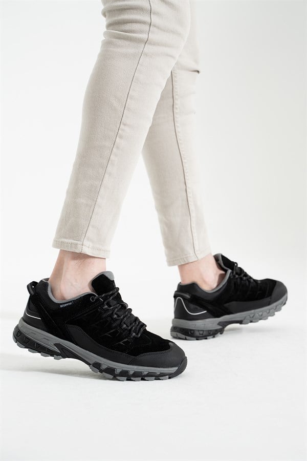 Black Outdoor Men's Shoe Waterproof