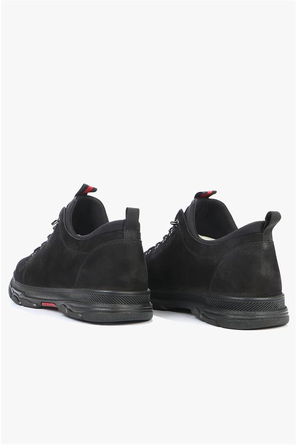 Genuine Leather Black Men's Shoes
