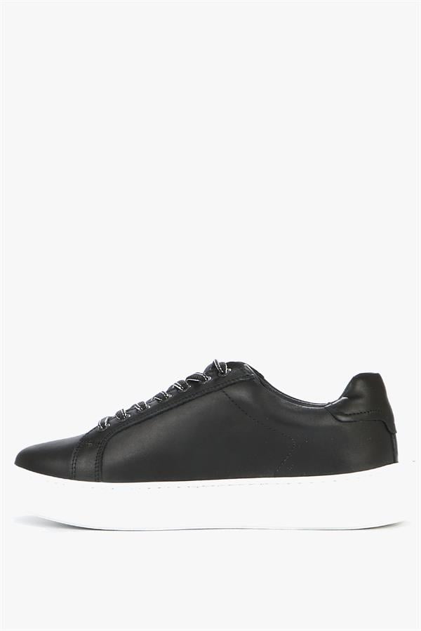 Genuine Leather Black Men's Shoes