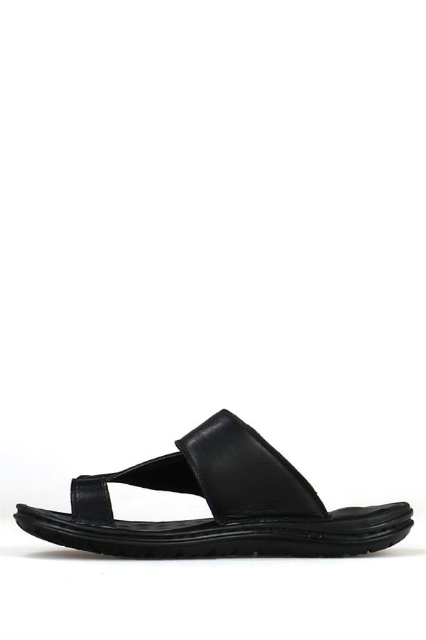 Black Men's Slippers
