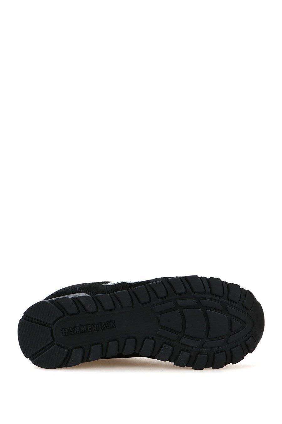 Peruvian Leather Black And Grey Men's Sports Shoes