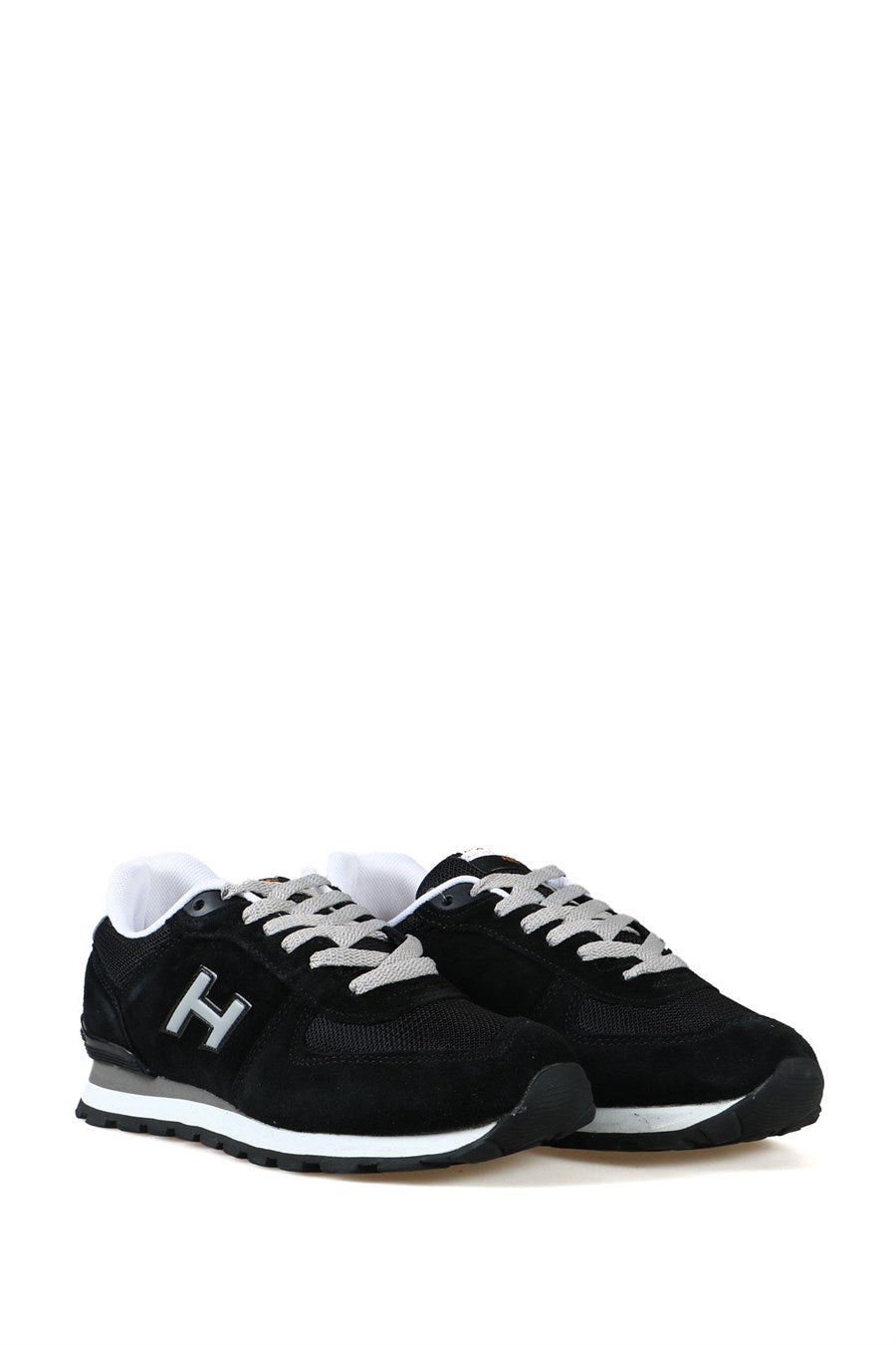 Peruvian Genuine Leather Black And Grey Women's Shoes