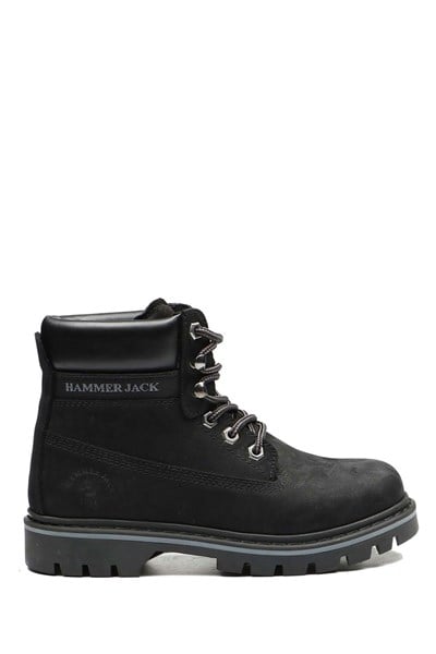 Real Leather Black Women's Boots