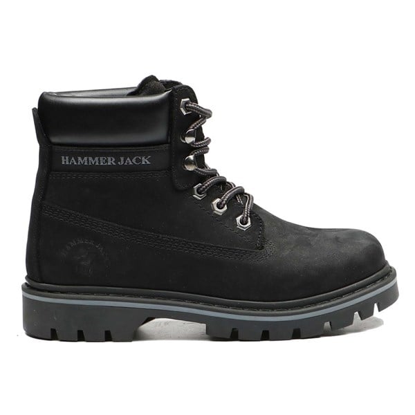 Real Leather Black Women's Boots