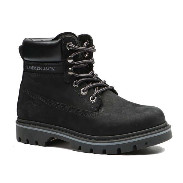 Real Leather Black Women's Boots