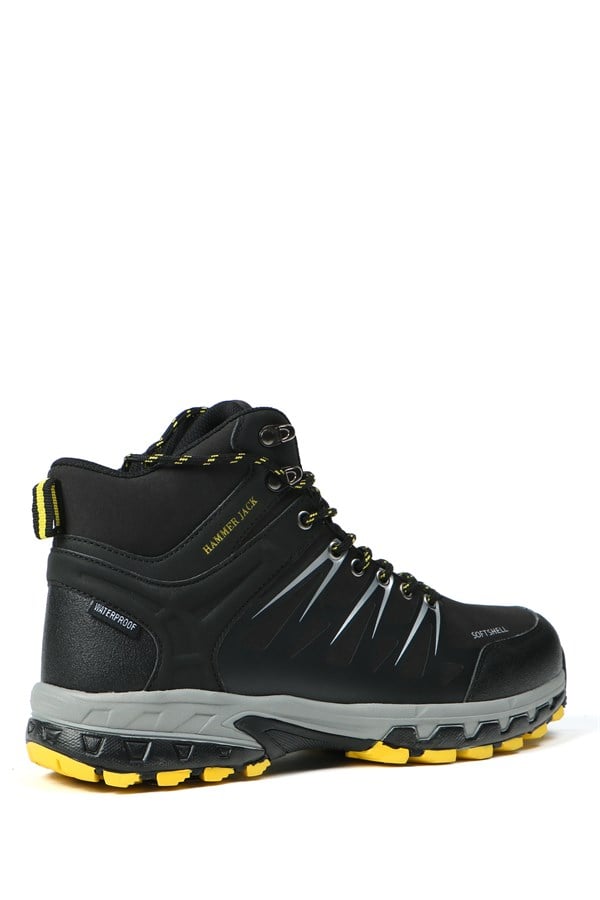 Waterproof Black Male Boots