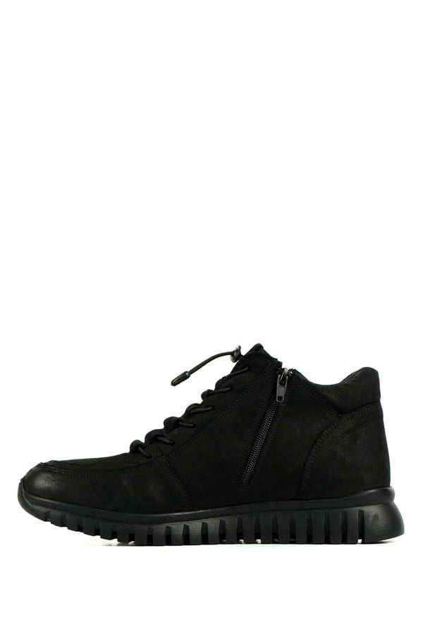 Genuine Leather Black Men's Casual Shoes
