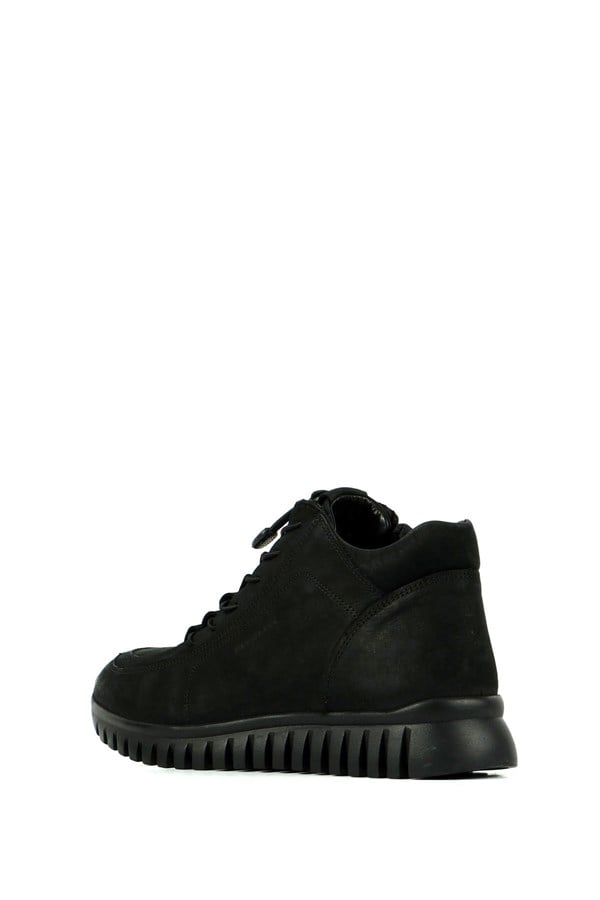Genuine Leather Black Men's Casual Shoes