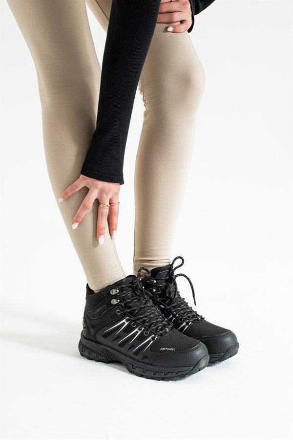 Waterproof Black Outdoor Unisex Boots