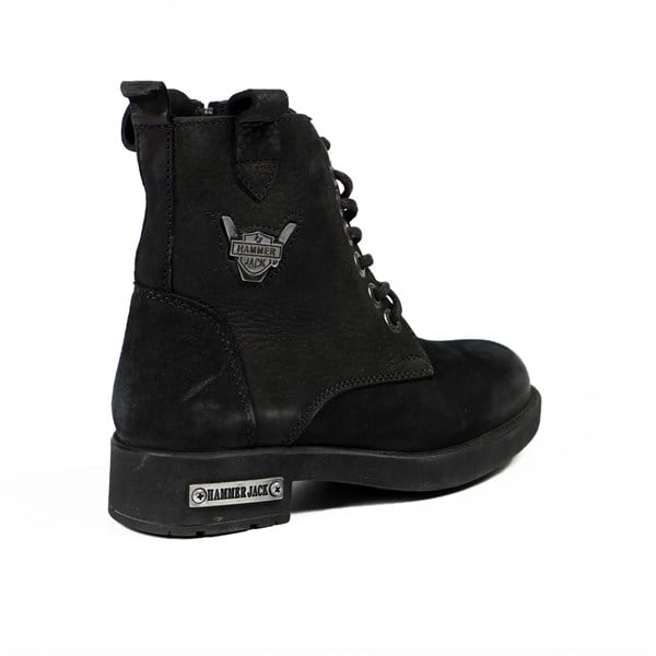 Genuine Leather Black Boys Boots