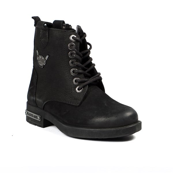 Genuine Leather Black Boys Boots