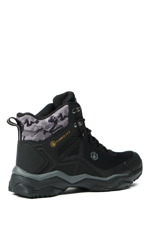 Waldo Waterproof Black Outdoor Men's Boots