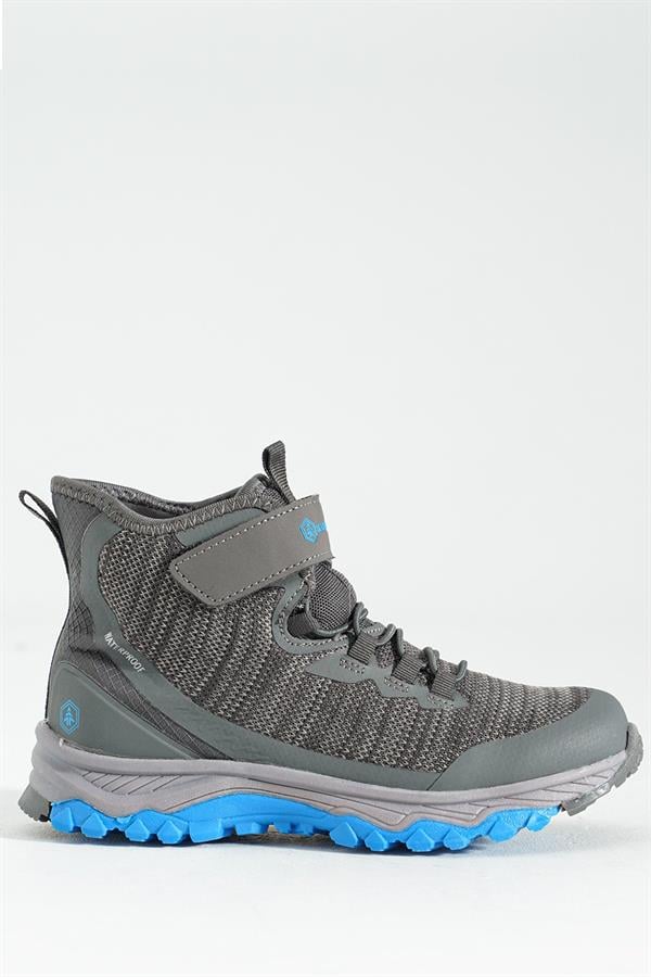 Waterproof Grey Blue Outdoor Boots