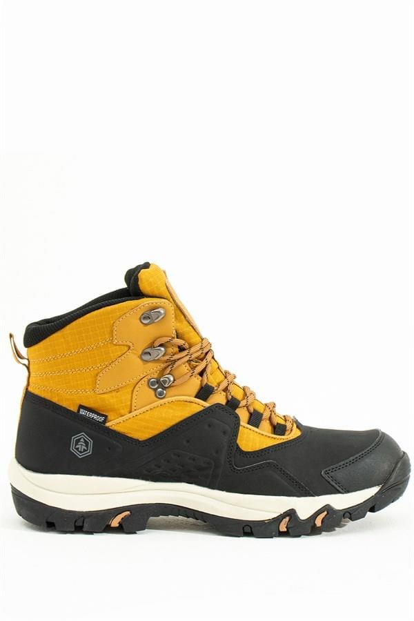 Vader Waterproof Black Yellow Outdoor Men's Boots