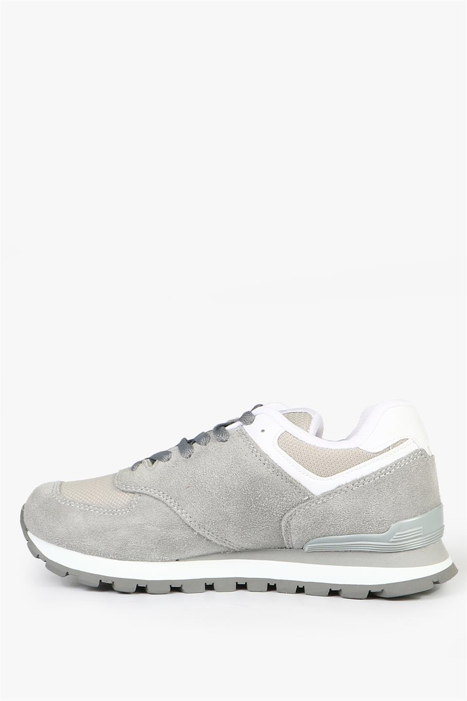 Chile Genuine Leather Cement White Women's Athletic Shoes