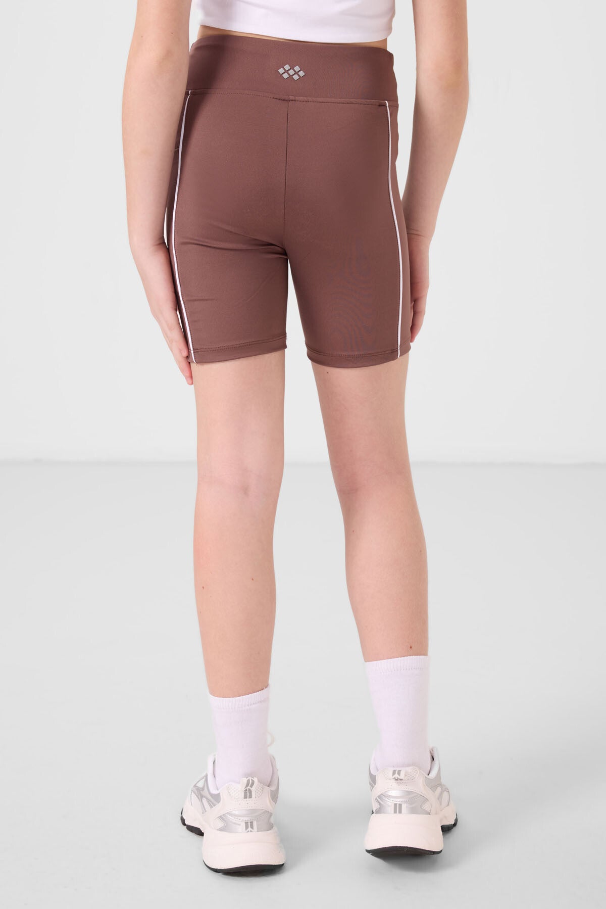 Brown Flexible Standard Fit Basic Performance Tights - 75189