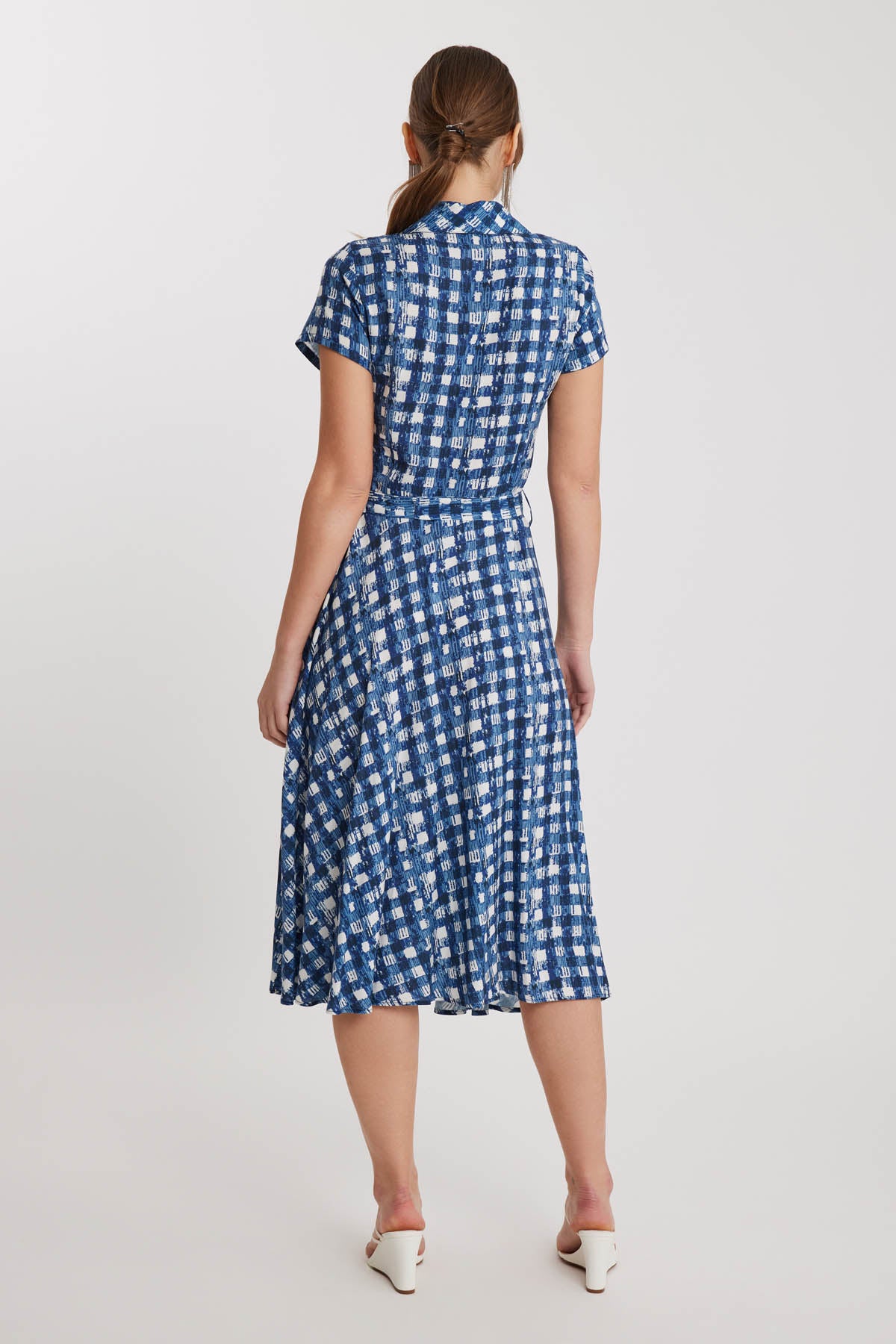 SQUARE-BELT DRESS
