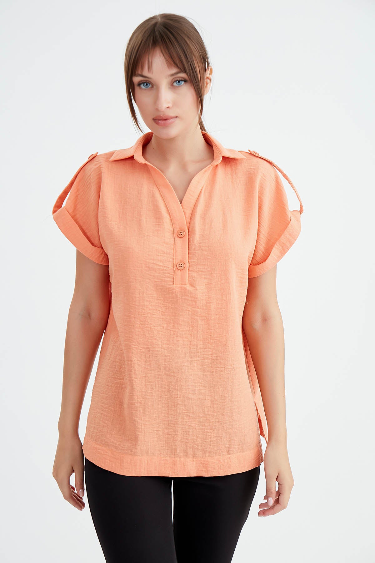 VISCOSE LINEN SHIRT