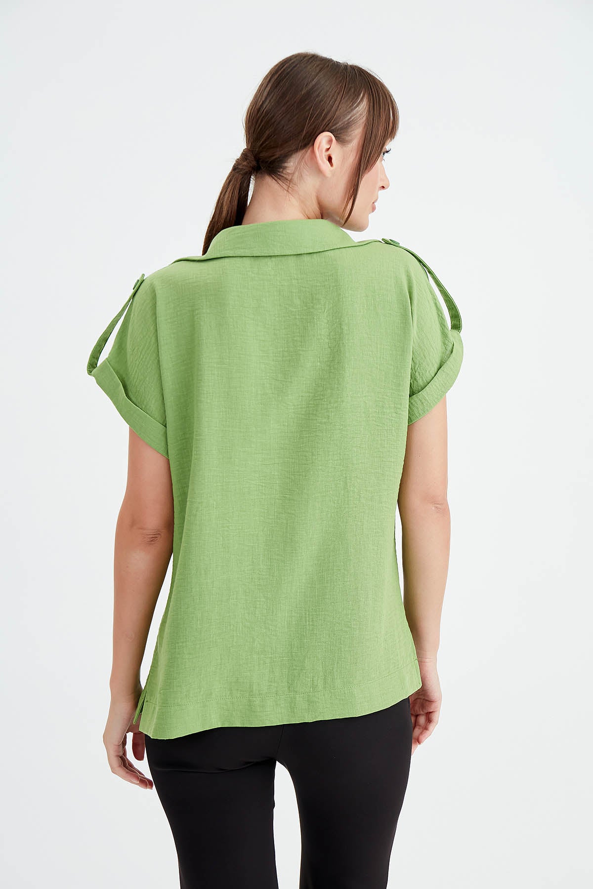 VISCOSE LINEN SHIRT