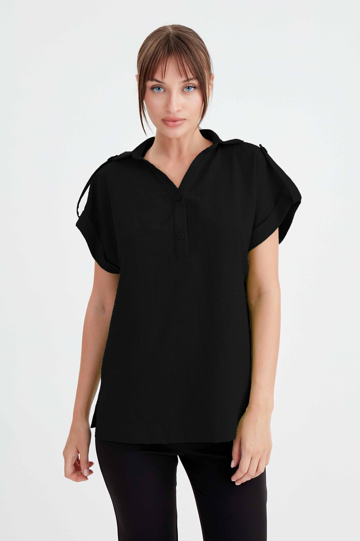 VISCOSE LINEN SHIRT