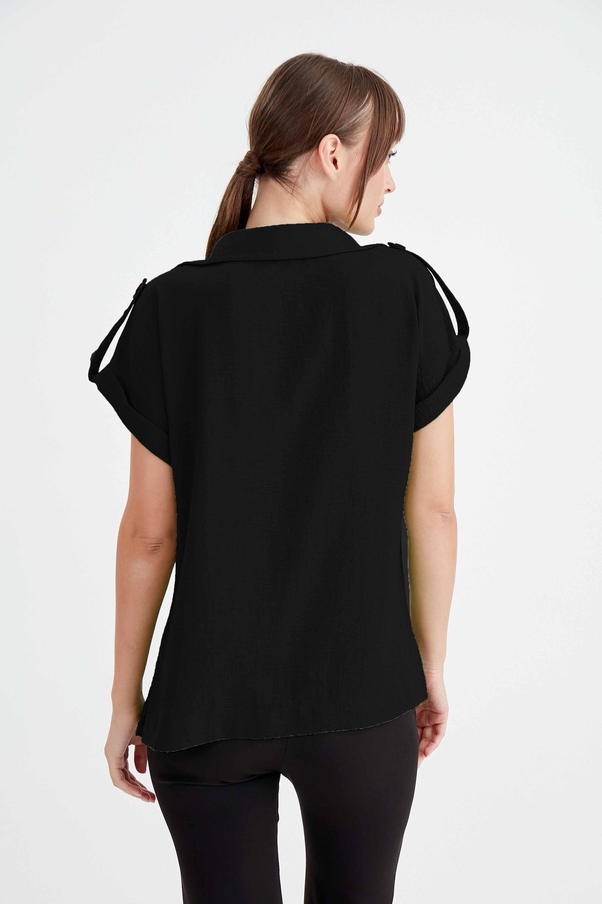 VISCOSE LINEN SHIRT