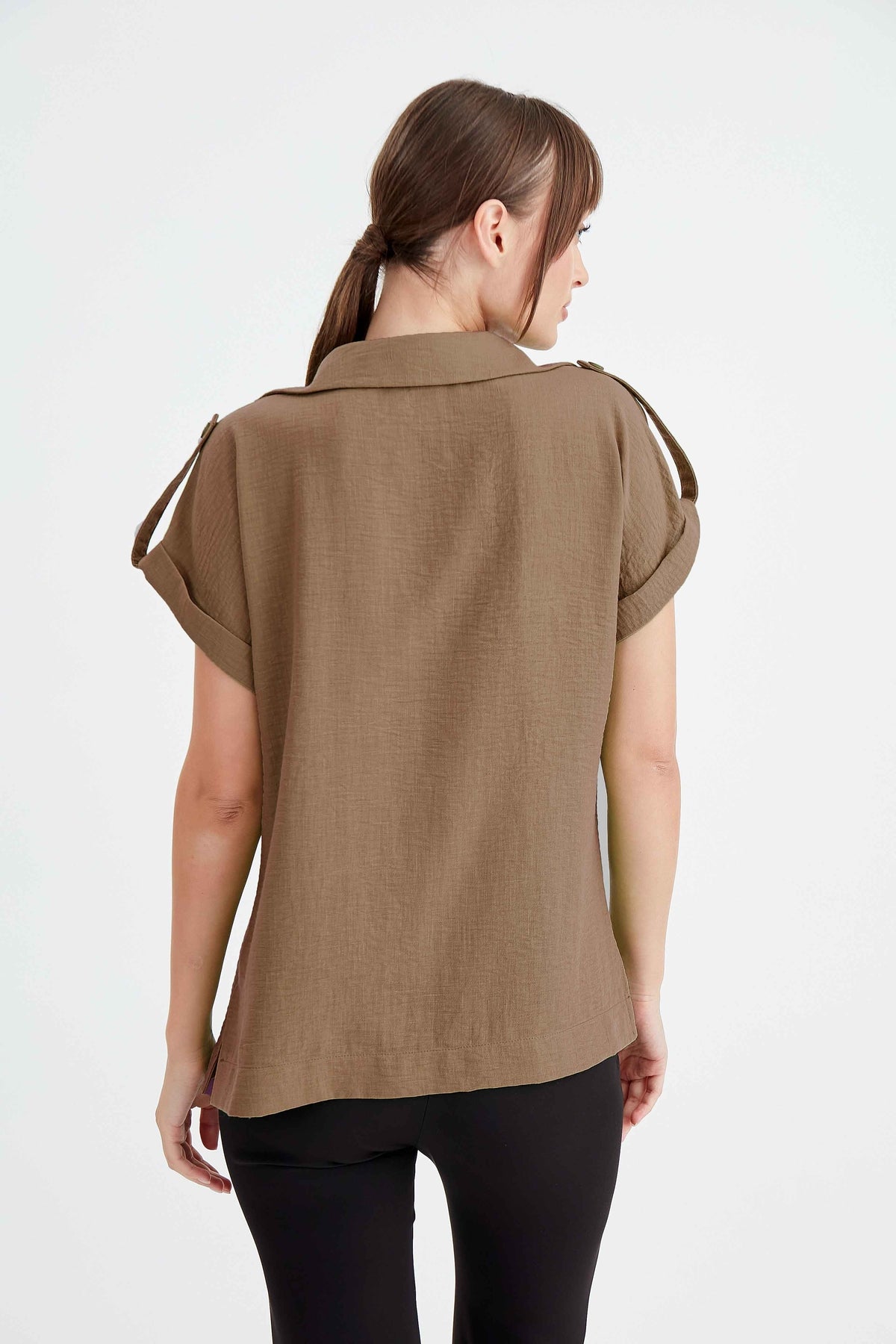 VISCOSE LINEN SHIRT