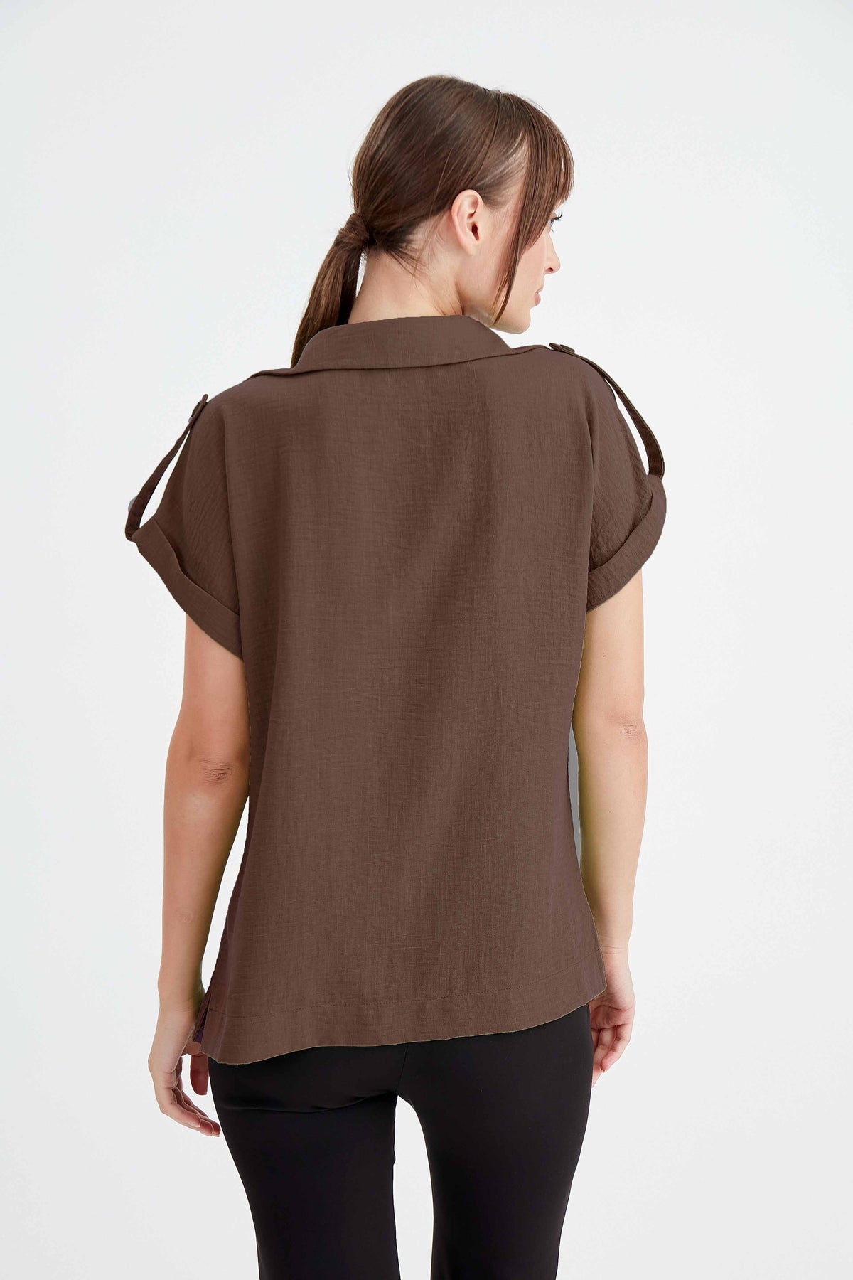 VISCOSE LINEN SHIRT