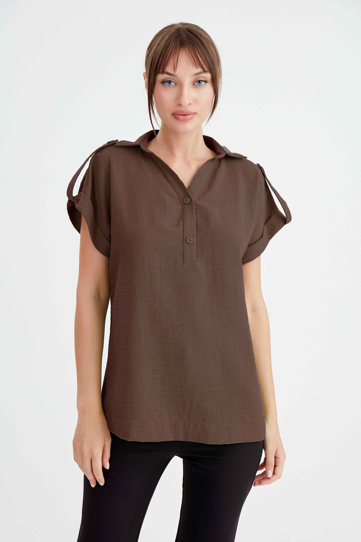 VISCOSE LINEN SHIRT